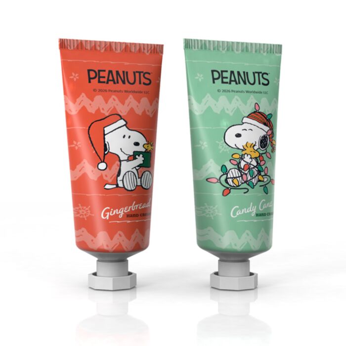 Creme hidratante para as mãos 30 ml Peanuts Christmas Snoopy & Woodstock