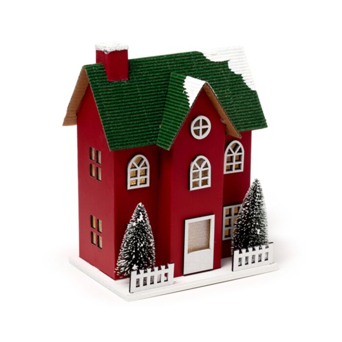 Decoração LED Casa da cidade de Natal