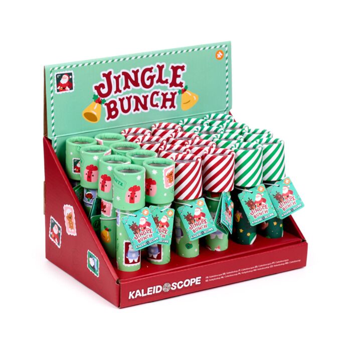 Mini Caleidoscópios Jingle Bunch Natal