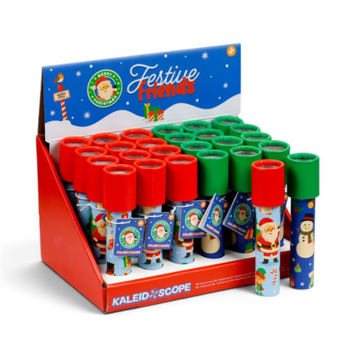 Mini Caleidoscópios Festive Friends Natal