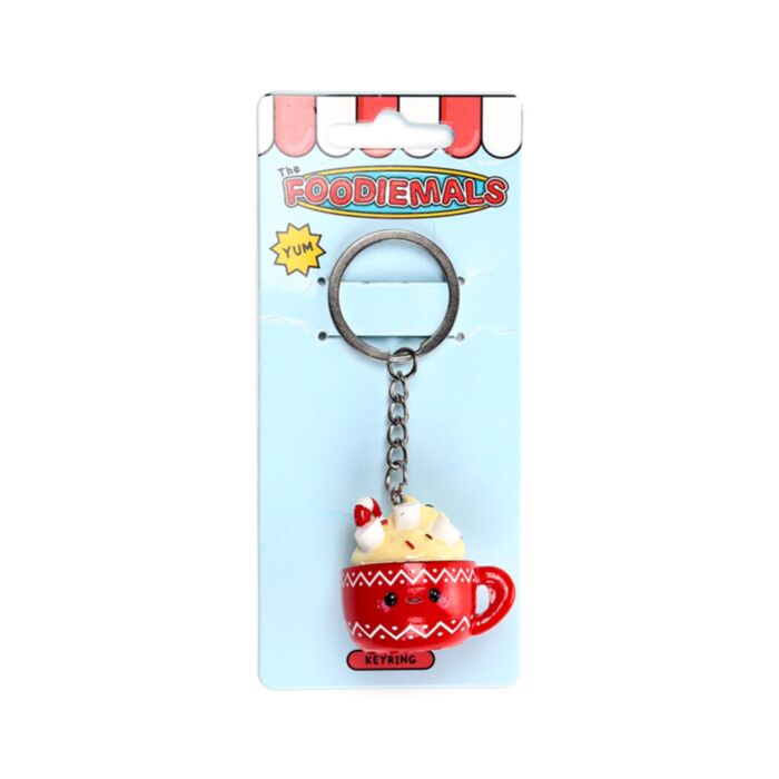 Porta-Chaves Foodiemals Aspen chocolate quente