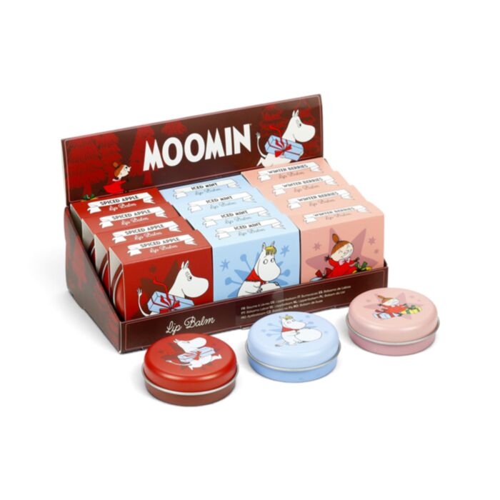 Bálsamo labial em lata  Mumin Natal