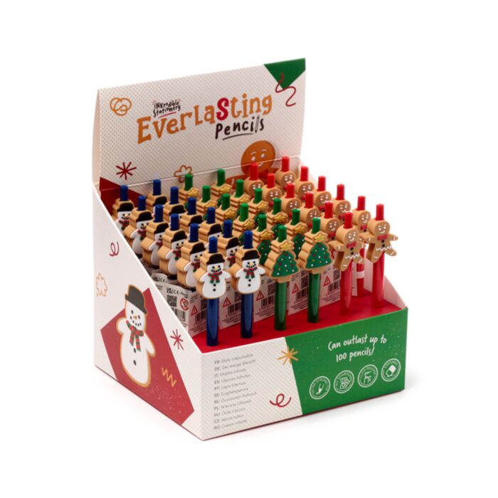 Lápis eterno Rua de Natal Gengibre