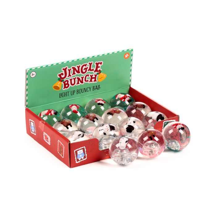 Bola saltitante LED Jingle Bunch Natal