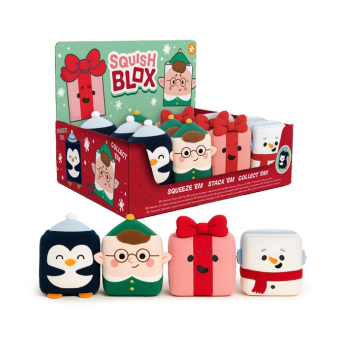 Bloco de pelúcia macio e esponjoso com memory foam - Jingle Bunch Natal