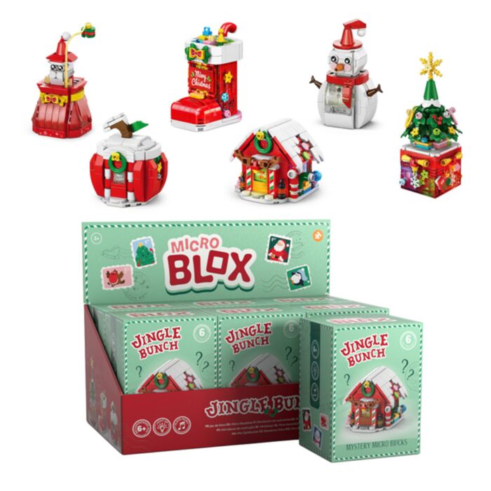 Caixa Surpresa com Kit de Construção Jingle Bunch Natal