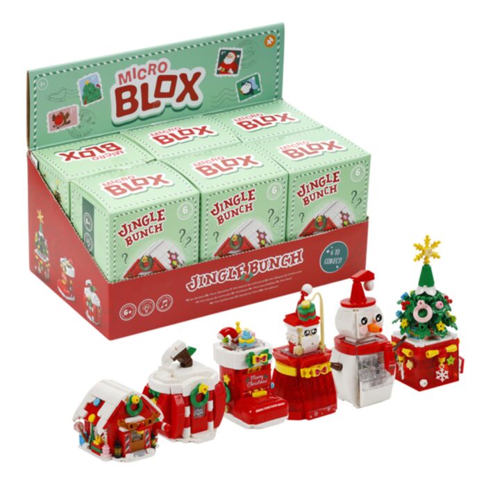 Caixa Surpresa com Kit de Construção Jingle Bunch Natal