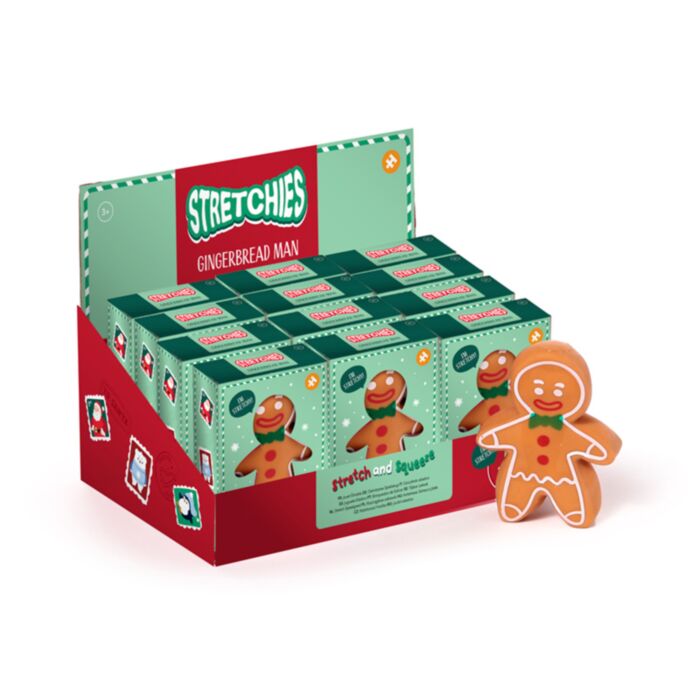 Brinquedo esticável de Natal boneco de Gengibre Baker Street 