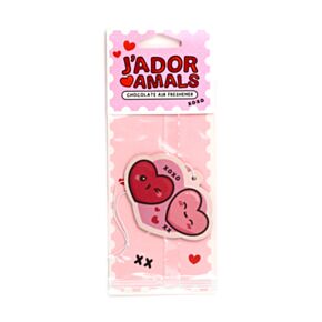 Ambientador J'Adoramals Heart duplo coração Chocolate 