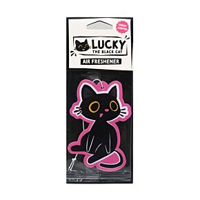 Ambientador cereja Lucky o Gato preto da sorte Ambientador cereja Lucky o Gato preto da sorte