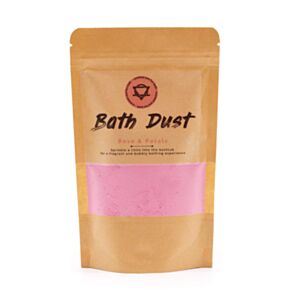 Pó de Banho Rosa com Pétalas de Rosa