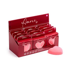 Bombas de banho em caixa de presente Amore Heart Coração