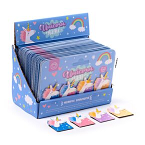 Set de marcadores magnéticos para livros - Unicórnio Mágico