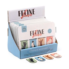 Set de marcadores magnéticos para livros - Gatos Feline Fine