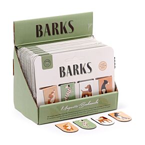 Set de marcadores magnéticos para livros - Barks Cães Set de marcadores magnéticos para livros - Barks Cães