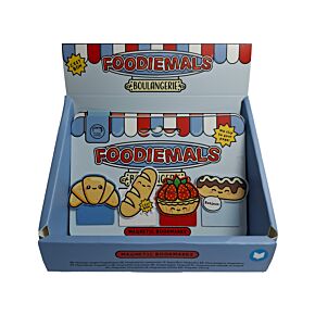 Set de marcadores magnéticos para livros Foodiemals Boulangerie Set de marcadores magnéticos para livros Foodiemals Boulangerie