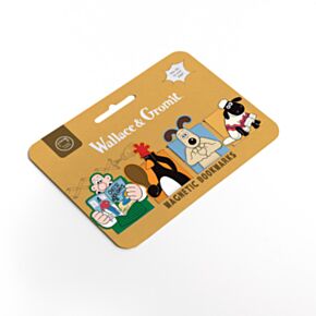 Set de marcadores magnéticos para livros Wallace & Gromit