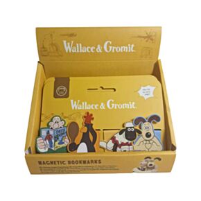 Set de marcadores magnéticos para livros Wallace & Gromit