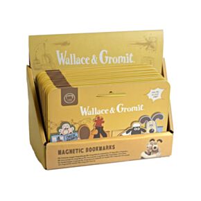 Set de marcadores magnéticos para livros Wallace & Gromit