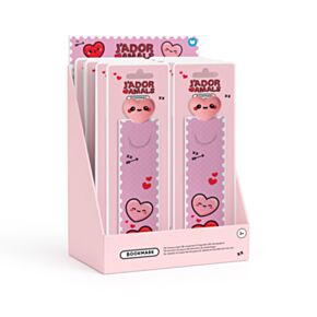 J'Adoramals Heart Coração Marcador com Charm