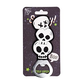 Abridor de PVC caveiras arrepiantes Spooky