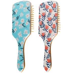 Escova para Cabelo Grande em Bambu - Pick of The Bunch - Designs 2021