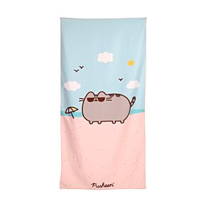 Toalha de praia em microfibra Pusheen Toalha de praia em microfibra Pusheen
