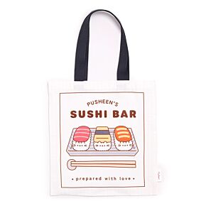 Saco Tote Pusheen the Cat Sushi Bar