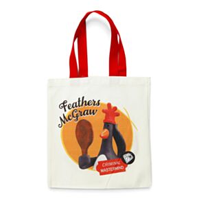 Saco para compras reutilizável Wallace & Gromit Feathers McGraw 