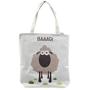 Bolsa de Algodão BAAAG Sheep com fecho Bolsa de Algodão BAAAG Sheep com fecho