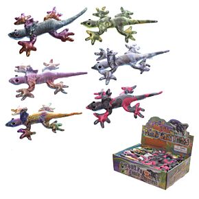 Lagarto de pescoço enrogado Enchido de areia, pequeno Lagarto de pescoço enrogado Enchido de areia, pequeno