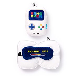 Almofada de viagem e máscara para dormir Relaxeazzz - Game Over