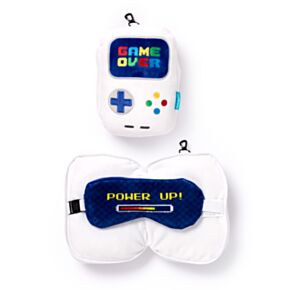 Almofada de viagem e máscara para dormir Relaxeazzz - Game Over
