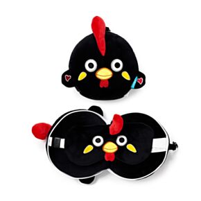 Almofada de Viagem e máscara para dormir Relaxeazzz Galo De Barcelos