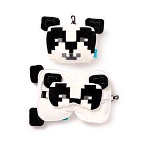 Almofada de Viagem e Máscara de Dormir Relaxeazzz Minecraft Panda