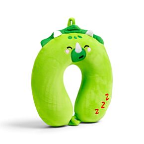 Almofada de Viagem KIDS com Memória em Pelúcia Relaxeazzz Adoramals Harry o Dinossauro