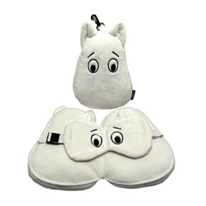 Almofada de Viagem e Máscara de Dormir Relaxeazzz Mumin