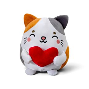 Squidglys J'Adoramals Heart Brinquedo Peluche Gato