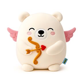 Squidglys J'Adoramals Heart Peluche Urso Polar Cupido