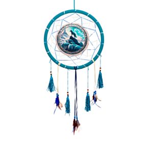Caça-Sonhos Espírito da manada de lobos 33cm
