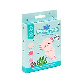 Pinte o seu próprio apanhador de sol DIY Adoramals Maddie o Axolote