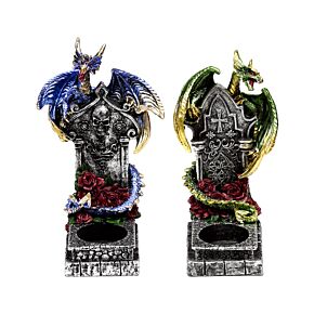 Porta velas Dark Legends Guardião do Dragão Morto