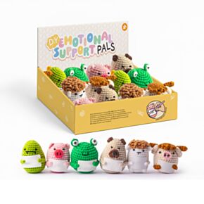 Amigo Confortinho em Crochê Animais Mix 2 (Cartão em branco)