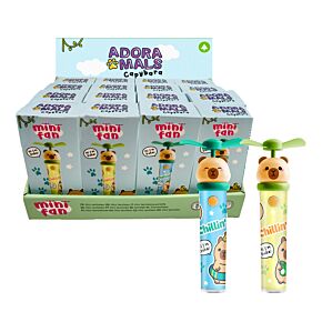 Mini ventilador portátil recarregável USB Adoramals Capyvara