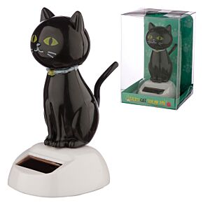 Boneco Solar - Gato Preto da Sorte Boneco Solar - Gato Preto da Sorte