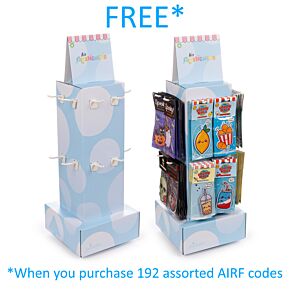 Expositor FSDU giratório com 16 ganchos para Ambientadores Expositor FSDU giratório com 16 ganchos para Ambientadores