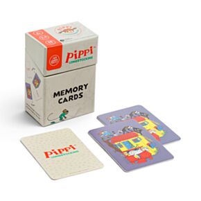 Set de cartas de memória para crianças Pipi das Meias altas