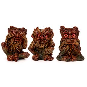 Conjunto de 3 Homens Árvore 