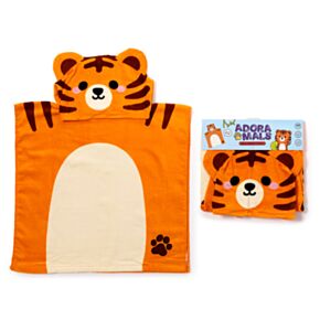 Toalha infantil com capuz Alfie o tigre Adoramals