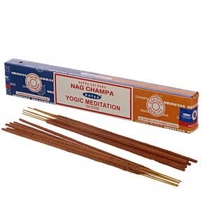 01342 Paus de Incenso Satya Nag Champa - Meditação Yogic 01342 Paus de Incenso Satya Nag Champa - Meditação Yogic